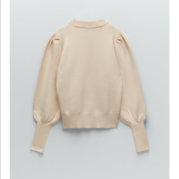 Zara Balloon Sleeve Sweater - Picture 5 of 7